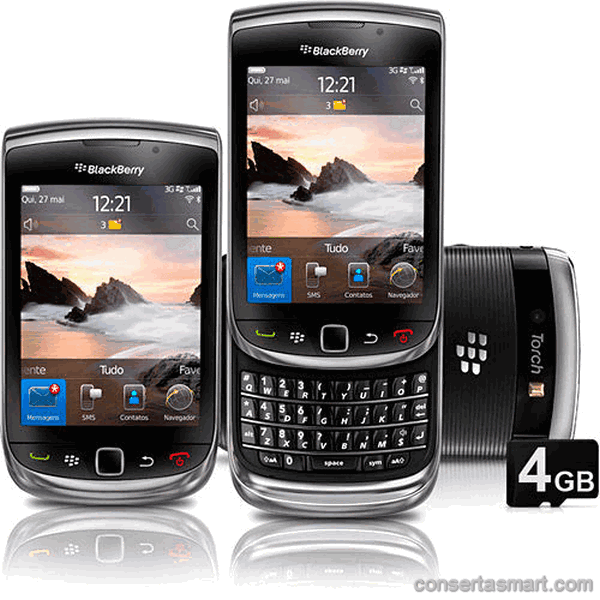 Conserto BlackBerry Torch 9800 Blackberry
