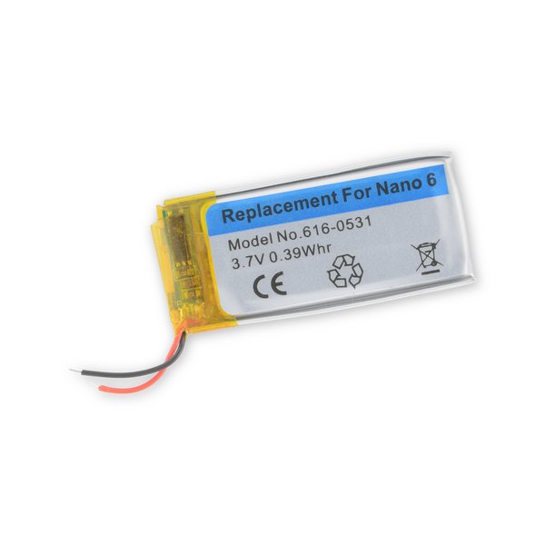 Troca de bateria APPLE IPOD NANO 6G
