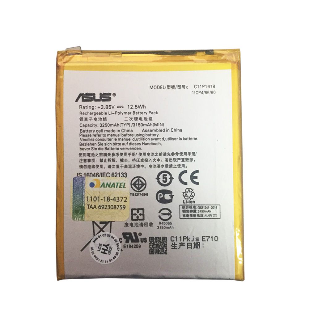 Troca de bateria Asus Zenfone 4 Max Pro