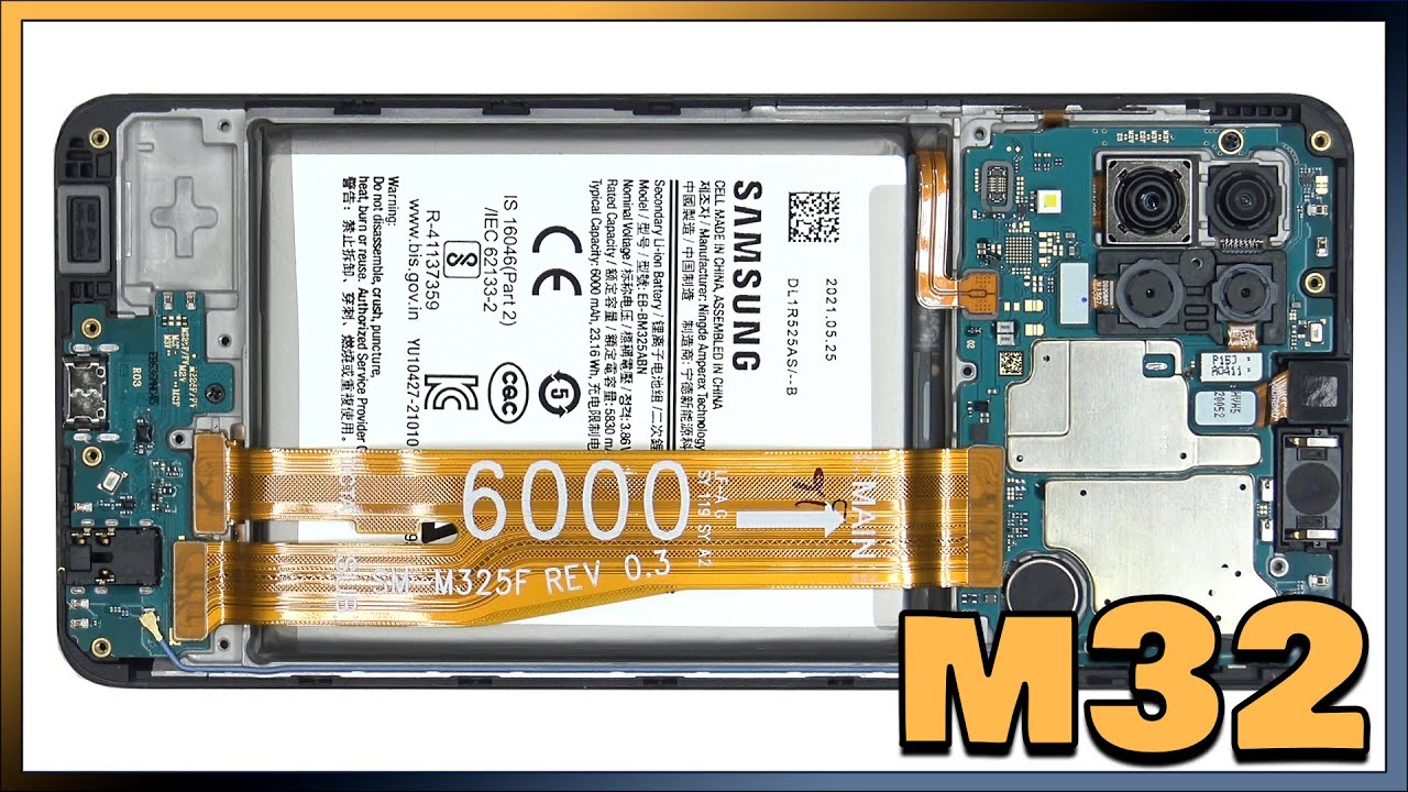Troca de bateria Samsung Galaxy M32