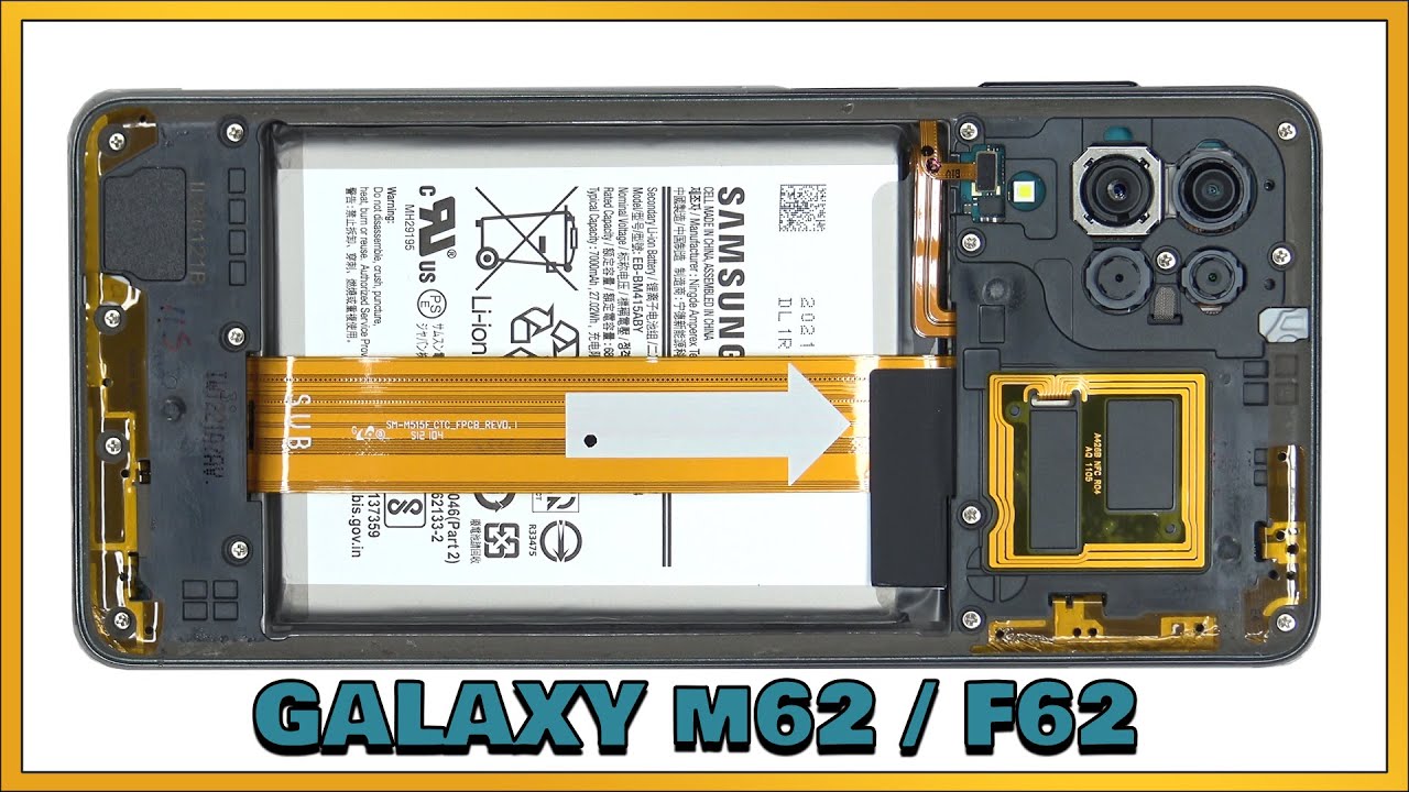 Troca de bateria Samsung Galaxy M62
