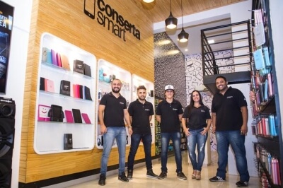 Atendimento na loja